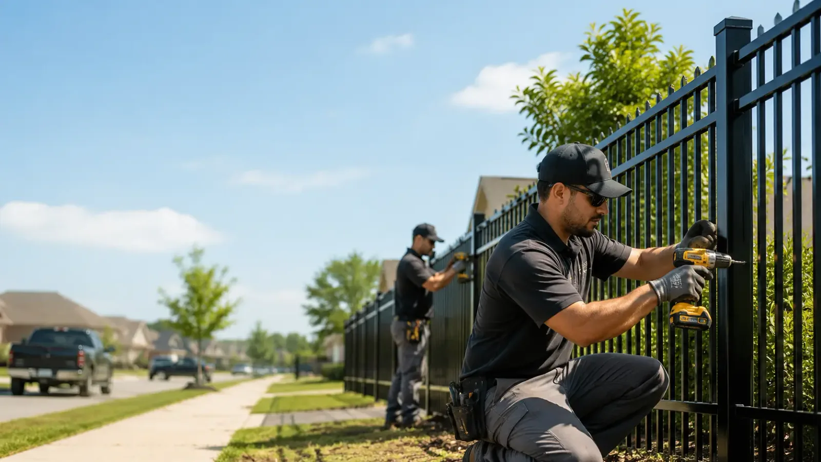 Metal Fence Installation in Gautier, MS